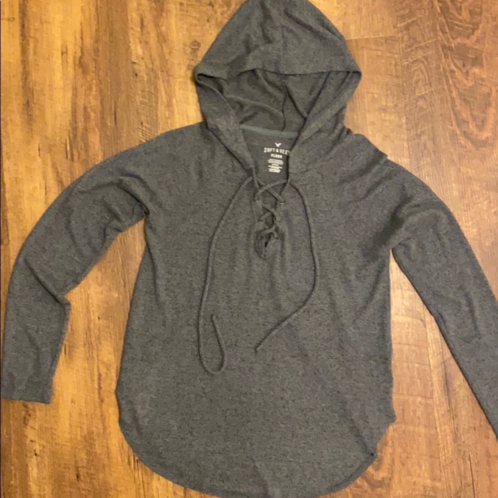 American eagle hooded sweater